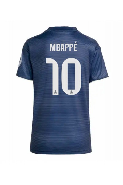 Real Madrid Kylian Mbappe #10 Jalkapallovaatteet Naisten Vieraspaita 2025-26 Lyhythihainen Real Madrid Kylian Mbappe #10 Jalkapallovaatteet Naisten Vieraspaita 2025-26 Lyhythihainen